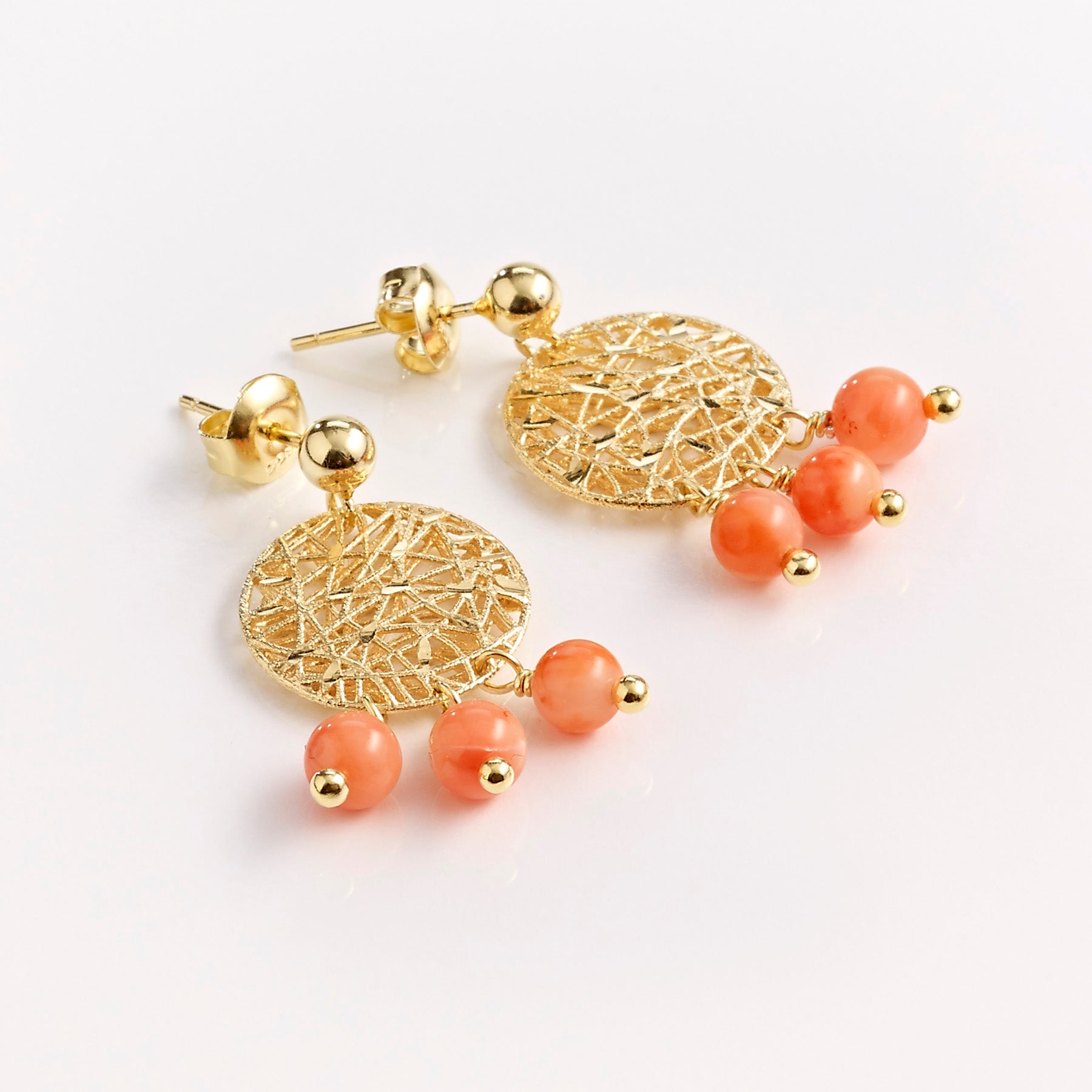 DIVA MINI Ohrstecker vergoldete Ausführung